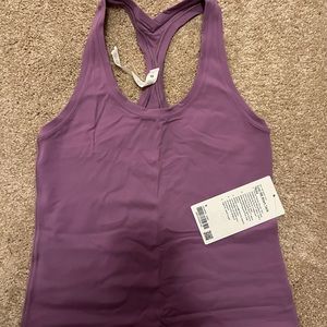 Lululemon Cool Racerback Nulu Race Length Size 8 NWT Wisteria Purple